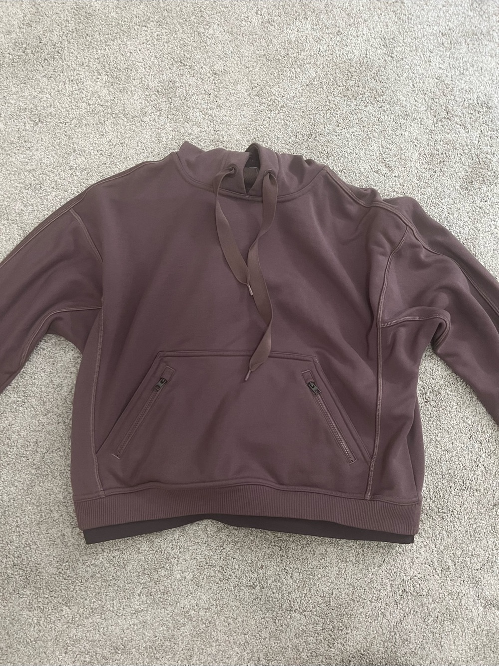 Athleta Women’s Recover Pullover Hoodie Sweater Kangaroo Pocket Casual XS